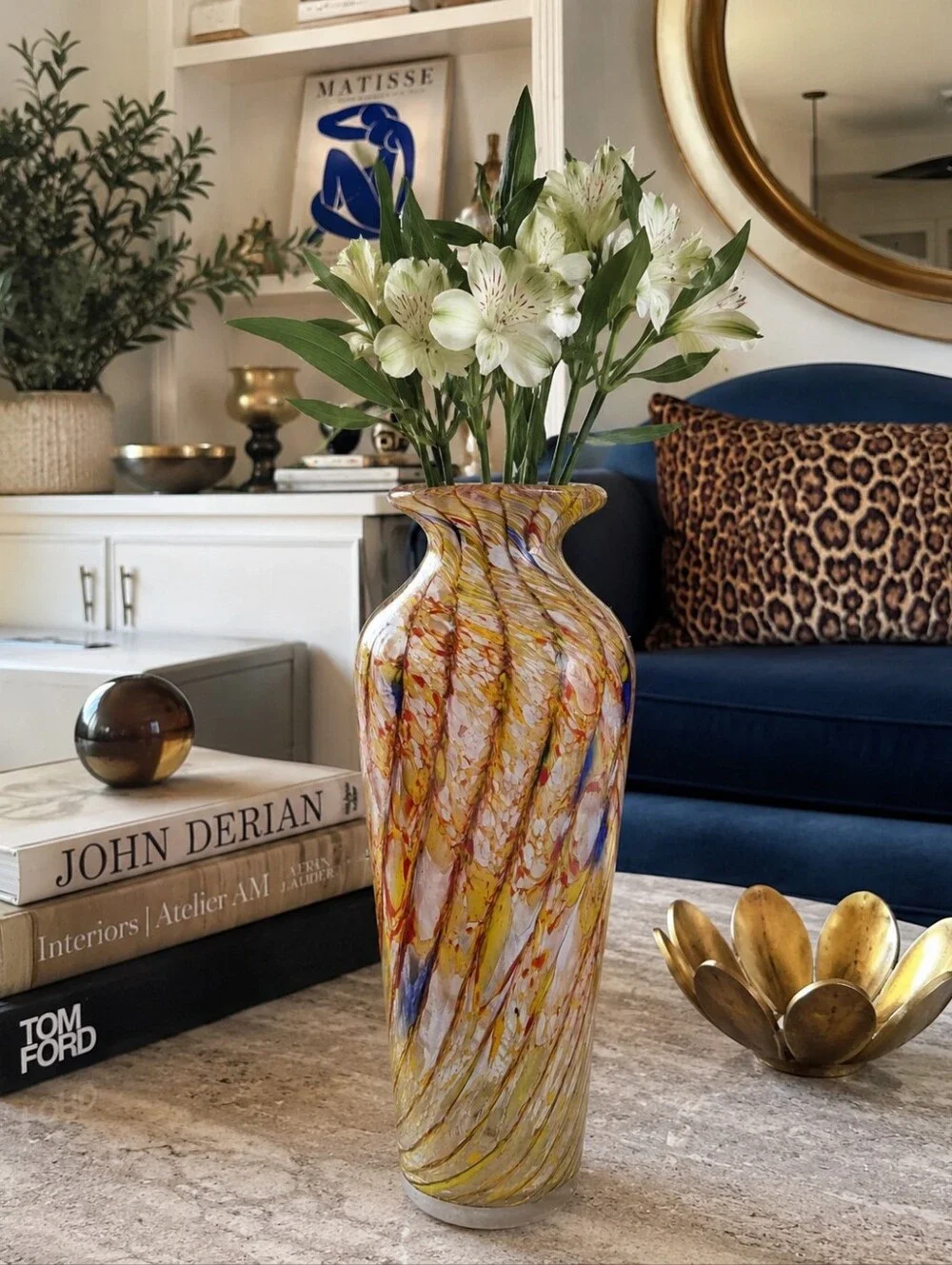 Vintage hand blown